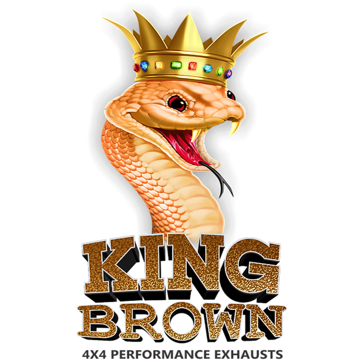 King Brown 4X4 Performance Exhausts Billy Goat 4WD