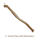 Toyota Hilux 3.0L (2005-2015)  with RES no MUFF no CAT (K4)