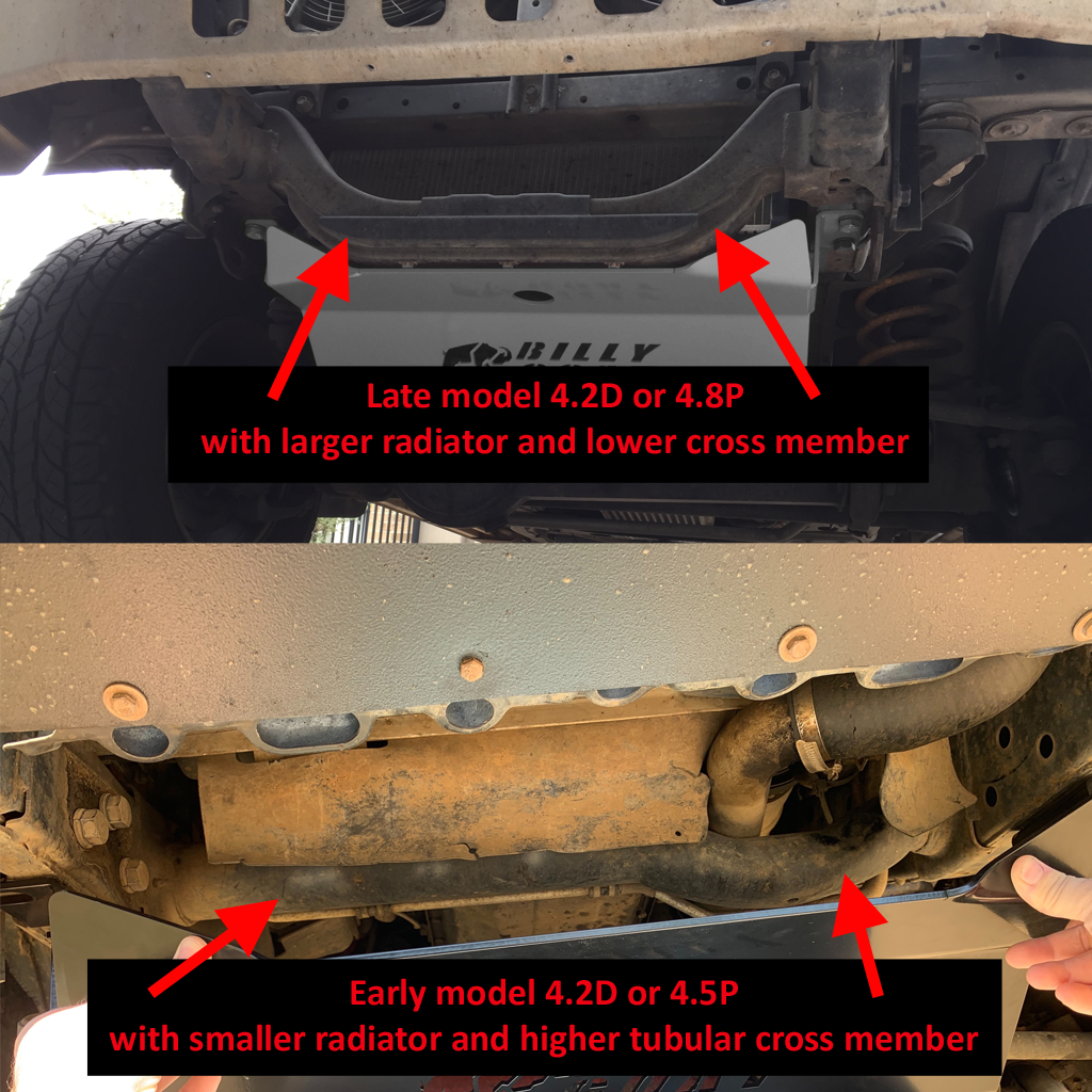 Nissan patrol online bash plate